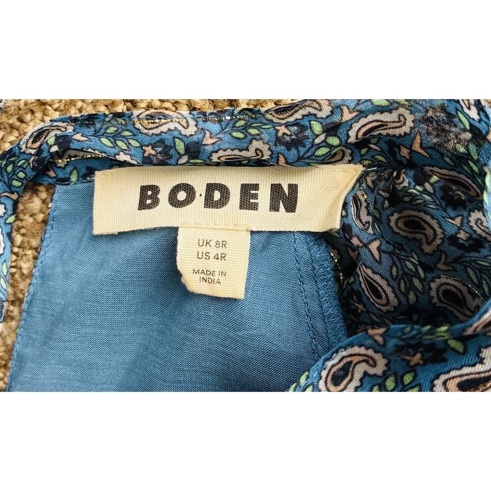 Boden Maxi Dress Women 4R
Floral Cottagecore Peasant Prairie Tiered Long Sleeve - Picture 6 of 12